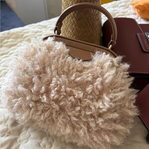 Zara fluffy bag